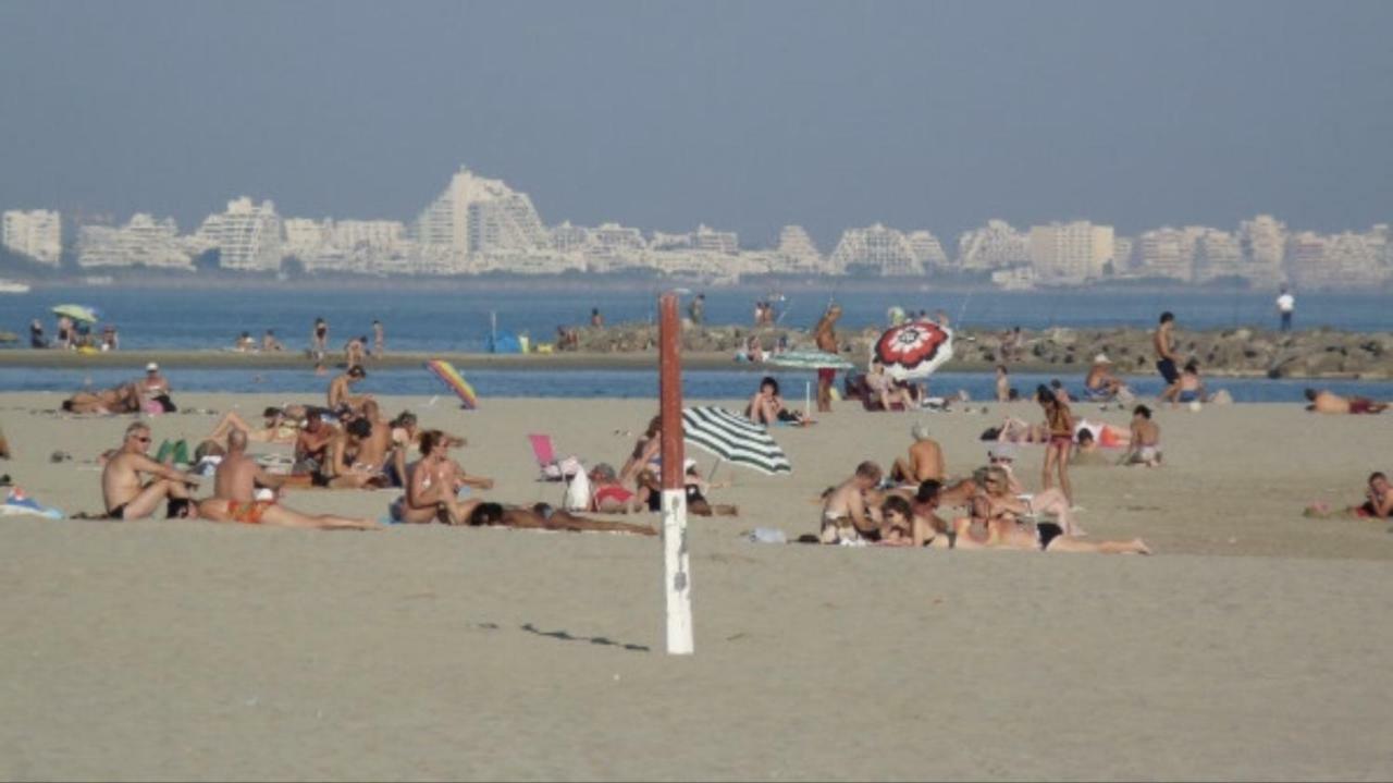 Exceptionnel ! Appartement vue imprenable sur mer. Carnon-Plage Extérieur photo