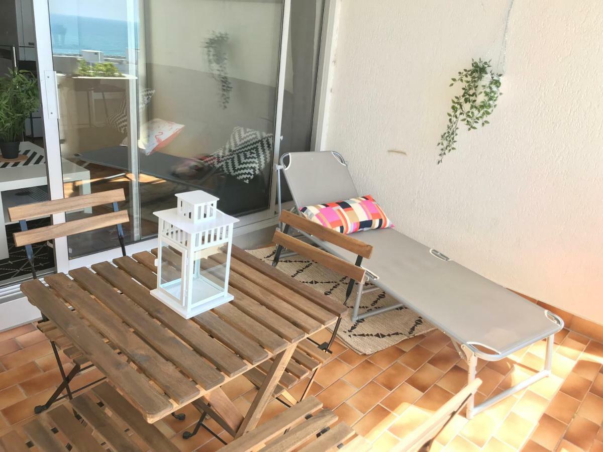 Exceptionnel ! Appartement vue imprenable sur mer. Carnon-Plage Extérieur photo
