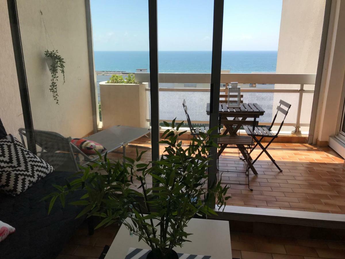 Exceptionnel ! Appartement vue imprenable sur mer. Carnon-Plage Extérieur photo